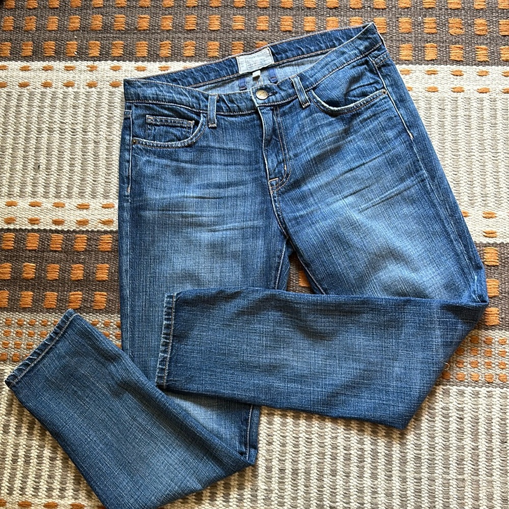 Current/Elliot 28 jeans the fling boyfriend fit 100 cotton denim baggy size 8